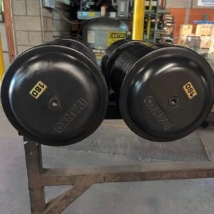 Ivanko 180 lb Fixed Weight Urethane Dumbbells for Sale