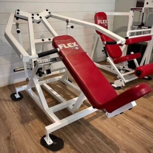 Flex Fitness plate-loaded leverage incline chest press machine $7,000